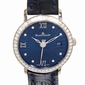Blancpain 6102C-1929-55A WOMEN Automatic 18kt White Gold & Diamond 