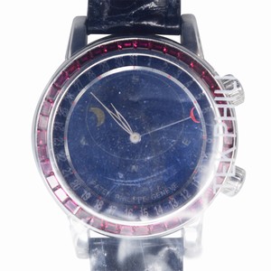 Patek Philippe 6104-12P-010 GRAND COMPLICATIONS Automatic 18kt White Gold & Ruby 