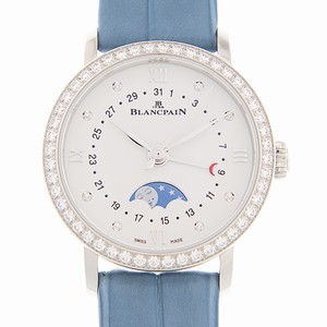 Blancpain 6106-4628-95A VILLERET Automatic Stainless Steel & Diamonds 