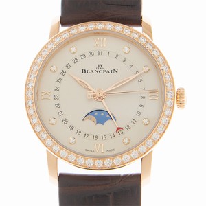 Blancpain 6126-2987-55A VILLERET Automatic 18kt Rose Gold & Diamonds