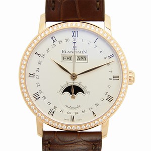 Blancpain 6263-2942-55B VILLERET Automatic 18kt Rose Gold & Diamonds 