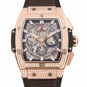 Hublot 641.OX.0183.LR.1704 SPIRIT OF BIG BANG Automatic 18kt Rose Gold & Diamonds 