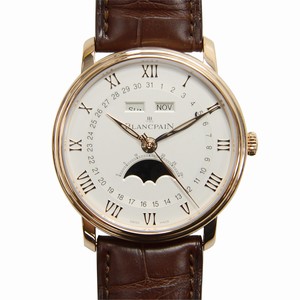 Blancpain 6654-3642-55B VILLERET Automatic 18kt Rose Gold 