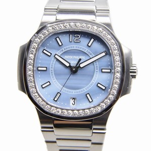 Patek Philippe 7008/1A-001 NAUTILUS Automatic Stainless Steel & Diamonds 