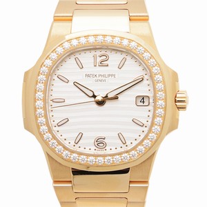 Patek Philippe 7010/1R-011 NAUTILUS Quartz 18kt Rose Gold & Diamonds 