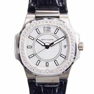 Patek Philippe 7010G-001 NAUTILUS Quartz 18kt White Gold & Diamond 