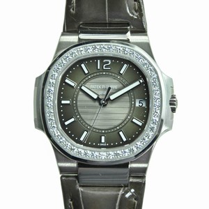 Patek Philippe 7010G-010 NAUTILUS Quartz 18kt White Gold & Diamond 