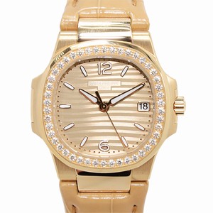 Patek Philippe 7010R-012 NAUTILUS Quartz 18kt Rose Gold & Diamonds 