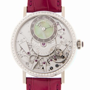 Breguet 7038BB/1T/9V6/D00D TRADITION Automatic 18kt White Gold & Diamond 