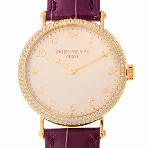 Patek Philippe 7200-200R-001 CALATRAVA Automatic 18kt Rose Gold & Diamonds 