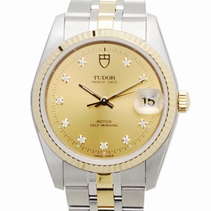 Tudor 74033-62473-10DI-CH PRICE DATE-DAY Automatic 18kt Gold & Steel 