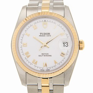 Tudor 74033-62473-WTRN PRICE DATE-DAY Automatic 18kt Gold & Steel