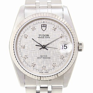Tudor 74034-62470-10DI-SVCL PRINCE DATE Automatic 18kt White Gold & Steel 