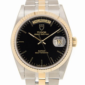 Tudor 76213-62483-BK PRICE DATE-DAY Automatic 18kt Gold & Steel 