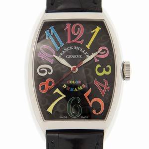 Franck Muller 7851 SC COL DRM (AC) - BLACK CINTREE CURVEX Automatic Stainless Steel 