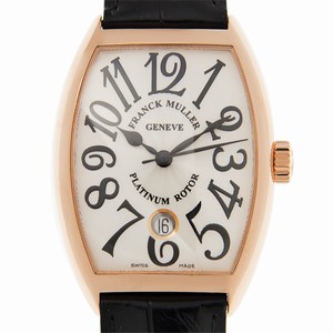 Franck Muller 7851 SC DT (5N) - BLACK HANDS CINTREE CURVEX Automatic 18kt Rose Gold 