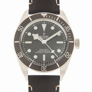 Tudor 79010SG LEATHER STRAP BLACK BAY 1958 Automatic 925 Silver 