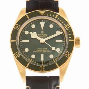 Tudor 79018V LEATHER STRAP BLACK BAY 1958 Automatic 18kt Yellow Gold 
