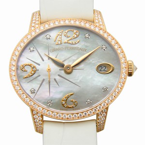 Girard Perregaux 80484D52P762BK7A CATS EYE Automatic 18kt Rose Gold & Diamonds 
