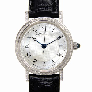 Breguet 8068BB/52/964/DD00 CLASSIC Automatic 18kt White Gold & Diamond 
