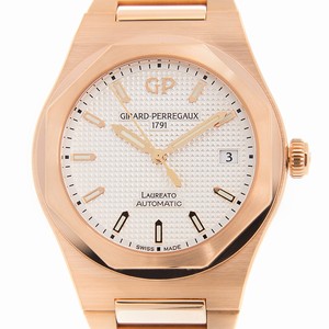 Girard Perregaux 81005-52-132-52A LAUREATO Automatic 18kt Rose Gold 
