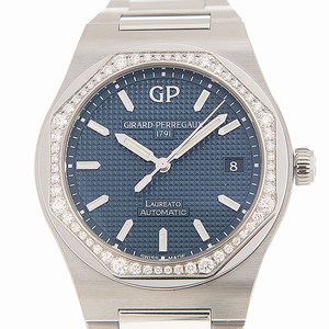 Girard Perregaux 81005D11A431-11A LAUREATO Automatic Stainless Steel & Diamonds 