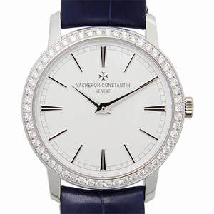 Vacheron Constantin 81590/000G-9848 TRADITIONNELLE Manual Wind 18kt White Gold & Diamond 