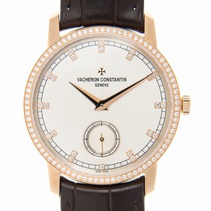 Vacheron Constantin 82572/000R-9604 PATRIMONY TRADITIONELLE Manual Wind 18kt Rose Gold & Diamonds 
