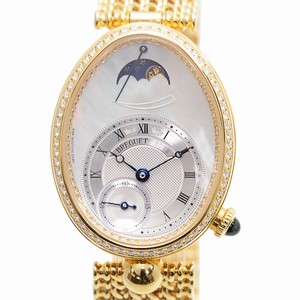 Breguet 8908BA/52/J20/D000 REINE DE NAPLES Automatic 18kt Gold & Diamond 