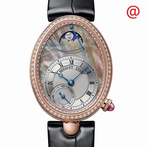 Breguet 8908BR/5T/964/D00D3L REINE DE NAPLES Automatic 18kt Rose Gold & Diamonds 