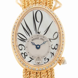 Breguet 8918BA/58/J39/D00D REINE DE NAPLES Automatic 18kt Gold & Diamond 