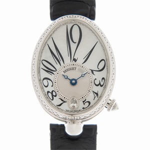 Breguet 8918BB/58/964/D00D3L REINE DE NAPLES Automatic 18kt White Gold & Diamond 