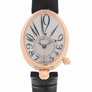 Breguet 8918BR/58/964/D00D REINE DE NAPLES Automatic 18kt Rose Gold & Diamonds 