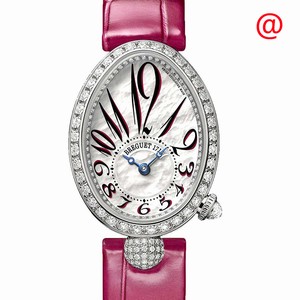 Breguet 8928BB/5P/944/DD0D3L REINE DE NAPLES Automatic 18kt White Gold & Diamond 