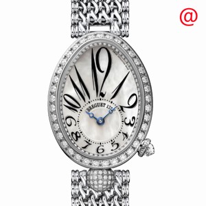 Breguet 8928BB/5W/J20/DD00 REINE DE NAPLES Automatic 18kt White Gold & Diamond 