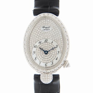 Breguet 8928BB/8D/944/DD0D/3L REINE DE NAPLES Automatic 18kt White Gold & Diamond 
