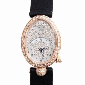 Breguet 8928BR/8D/844/DD0D REINE DE NAPLES Automatic 18kt Rose Gold & Diamonds 