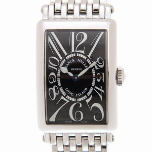 Franck Muller 902 QZ (AC) - BLACK LONG ISLAND Quartz Stainless Steel 
