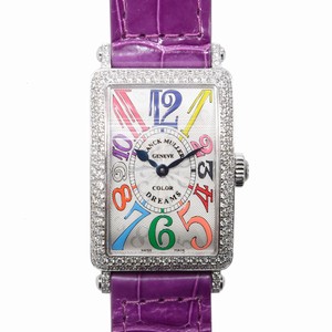 Franck Muller 902 QZ COL DRM D (OG) LONG ISLAND Quartz 18kt White Gold & Diamond 