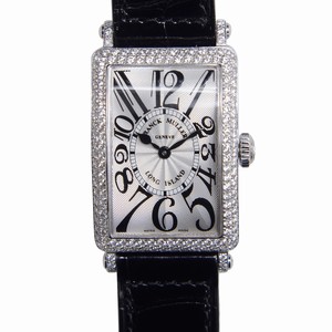 Franck Muller 902 QZ D (OG) LONG ISLAND Quartz 18kt White Gold & Diamond 