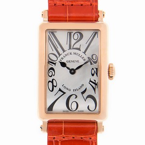 Franck Muller 902 QZ MOP (5N) LONG ISLAND Quartz 18kt Rose Gold 