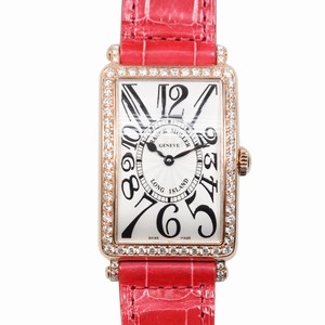 Franck Muller 952 QZ D 1R (5N) LONG ISLAND Quartz 18kt Rose Gold & Diamonds 