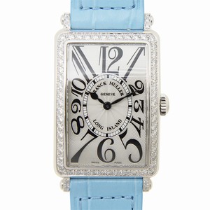 Franck Muller 952 QZ D 1R (AC) LONG ISLAND Quartz Stainless Steel & Diamonds 