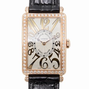 Franck Muller 952 QZ D 1R REL (5N) LONG ISLAND Quartz 18kt Rose Gold & Diamonds 