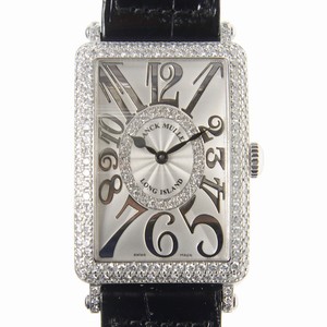 Franck Muller 952 QZ D CD 1R REL (OG) LONG ISLAND Quartz 18kt White Gold & Diamond 