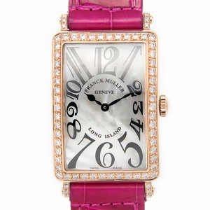 Franck Muller 952 QZ MOP D 1R (5N) LONG ISLAND Quartz 18kt Rose Gold & Diamonds 