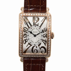 Franck Muller 952 QZ REL D 1R (5N) LONG ISLAND Quartz 18kt Rose Gold & Diamonds 