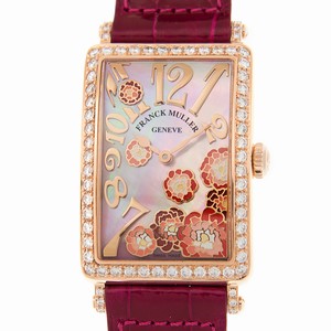 Franck Muller 952 QZ REL MOP RG D 1R (5N) LONG ISLAND Quartz 18kt Rose Gold & Diamonds 