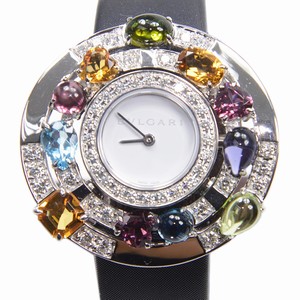 Bulgari AEW36D1CWL ASTRALE Quartz White Gold 