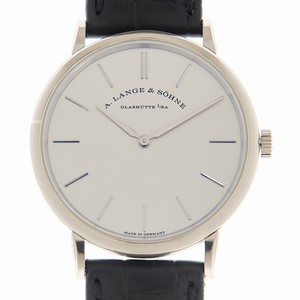 A Lange & Sohne 201.027 SAXONIA Manual Wind 18kt White Gold 